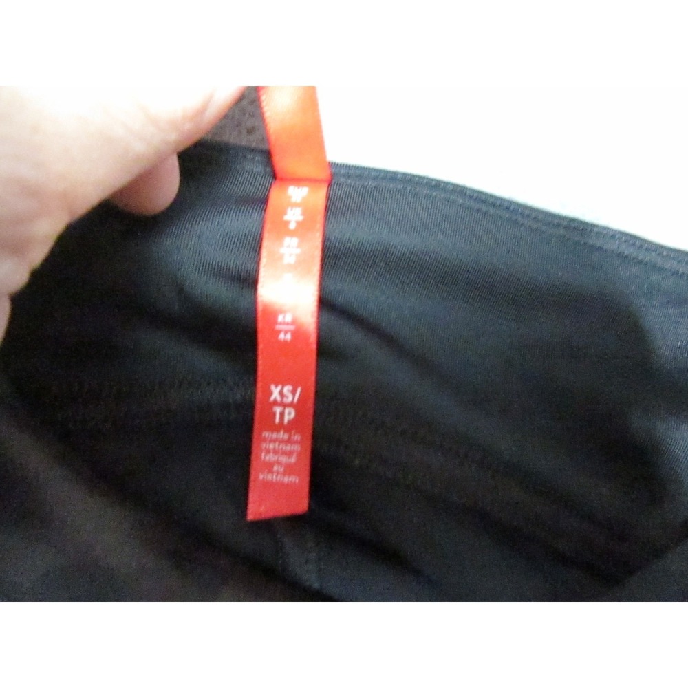 Spanx Leggings Womens XS Black Excellent Camo High Waist Slim Fit Ankle 4195 - Picture 6 of 8